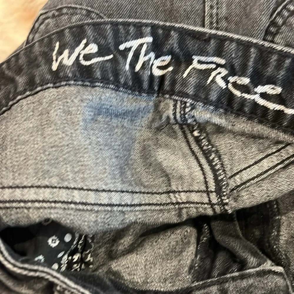 We The Free Free People Round Hem Denim Skirt